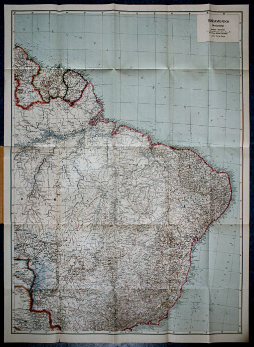 Ubique terrarum, Perthes-Karten
5. Südamerika, Nordostblatt
