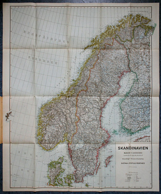 Ubique terrarum, Perthes-Karten
7. Skandinavien