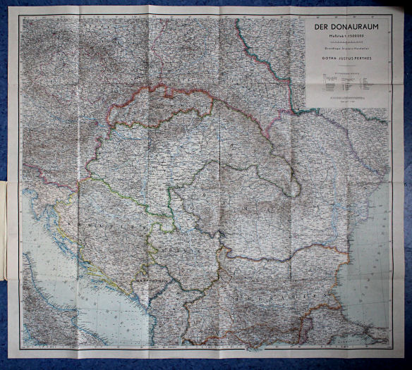 Ubique terrarum, Perthes-Karten
12. Der Donauraum