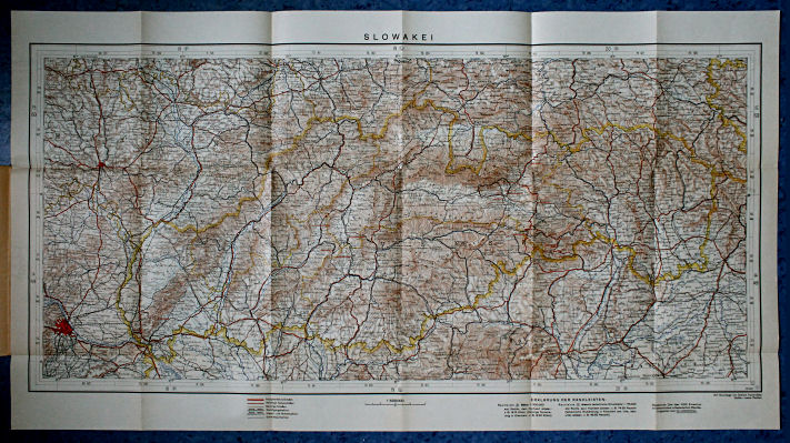 Ubique terrarum, Perthes-Karten
13. Slowakei
