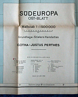 Ubique terrarum, Perthes-Karten
Titel van kaart&nbsp;16 / Title of sheet&nbsp;16