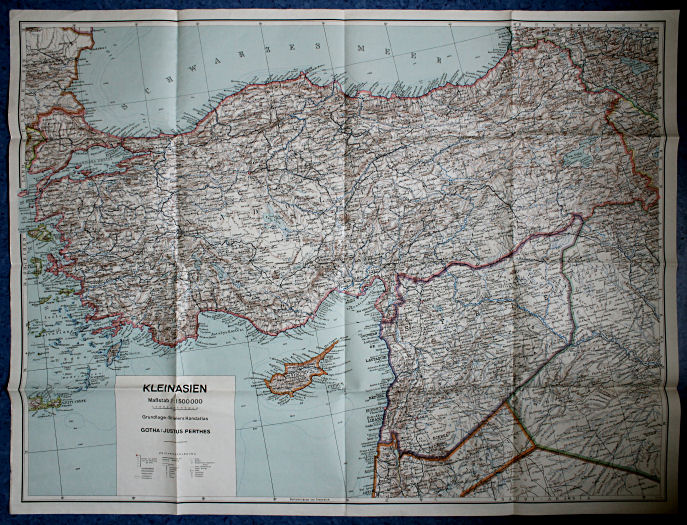 Ubique terrarum, Perthes-Karten
17. Kleinasien