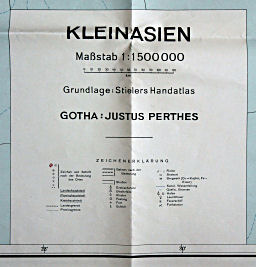 Ubique terrarum, Perthes-Karten
Titel van kaart&nbsp;17 / Title of sheet&nbsp;17