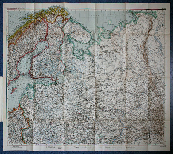 Ubique terrarum, Perthes-Karten
18. Osteuropa und Vorderasien, Nordblatt