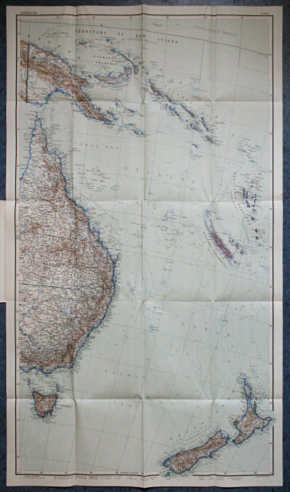 Ubique terrarum, Perthes-Karten
24. Australien, Ostblatt