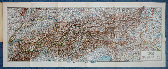 Ubique terrarum, Perthes-Karten
[50] Alpenländer