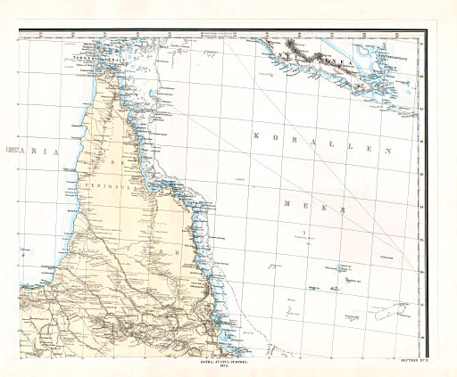Petermann's Specialkarte von Australien (1875), Nº 3