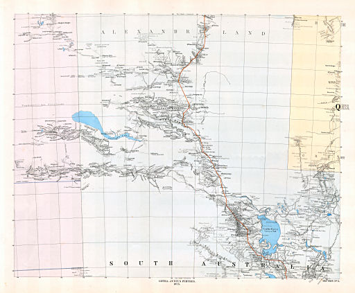 Petermann's Specialkarte von Australien (1875), Nº 5