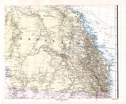 Petermann's Specialkarte von Australien (1875), Nº 6