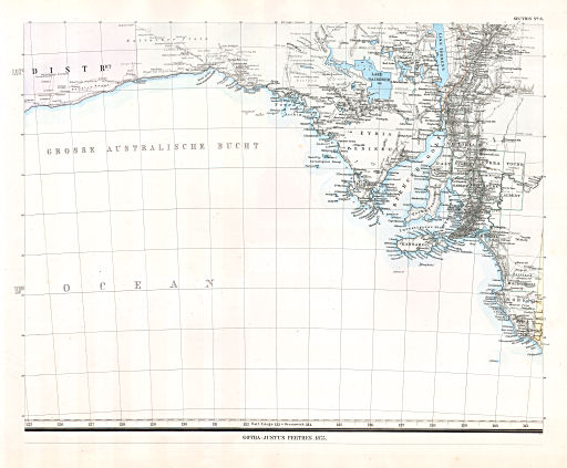 Petermann's Specialkarte von Australien (1875), Nº 8