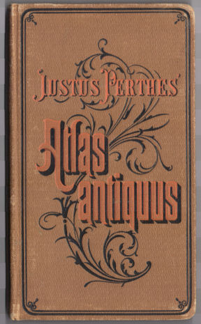 Perthes' Atlas antiquus (ca. 1908)
Voorkant band / Front cover