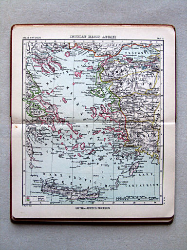 Perthes' Atlas antiquus (ca. 1908)
12. Insulae Maris Aegaei