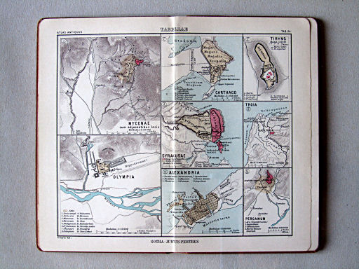 Perthes' Atlas antiquus (ca. 1908)
24. Tabellae