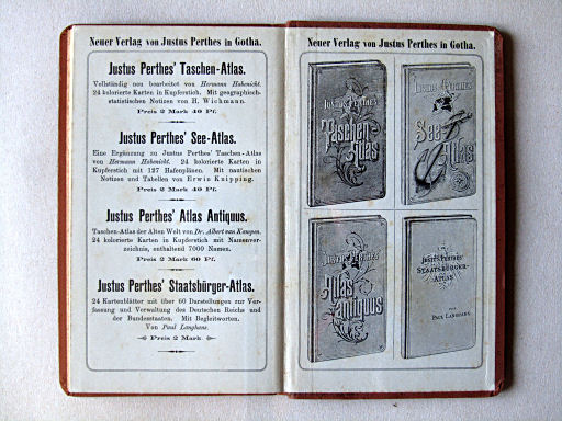 Perthes' Atlas antiquus (1895)
Schutblad achterin / Rear endpaper