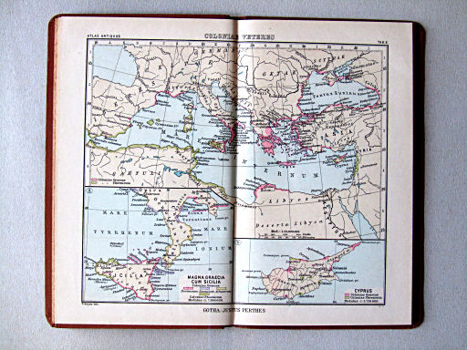 Perthes' Atlas antiquus (1895)
6. Coloniae veteres