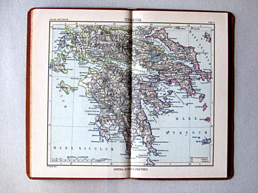 Perthes' Atlas antiquus (1895)
11. Graecia