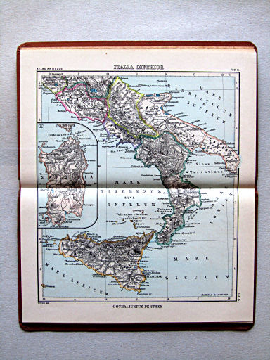 Perthes' Atlas antiquus (1895)
14. Italia inferior
