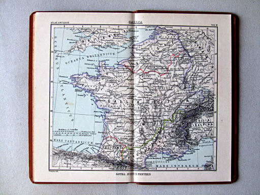 Perthes' Atlas antiquus (1895)
19. Gallia