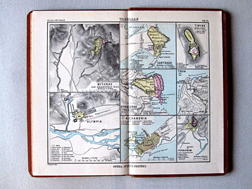 Perthes' Atlas antiquus (1895)
24. Tabellae