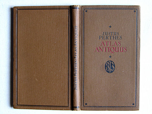 Perthes Atlas antiquus (1931)
Band (Duitse uitgave) / Binding (German version)