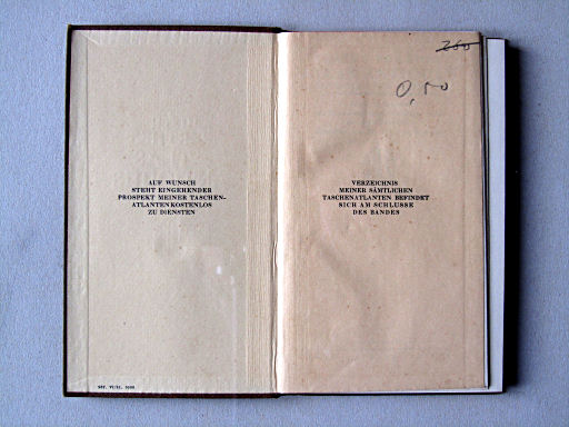 Perthes Atlas antiquus (1931)
Schutblad voorin / Front endpaper