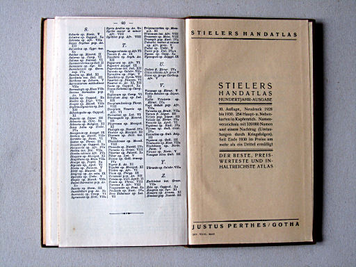 Perthes Atlas antiquus (1931)
Schutblad achterin / Rear endpaper