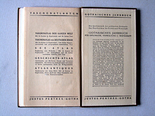 Perthes Atlas antiquus (1931)
Schutblad achterin / Rear endpaper