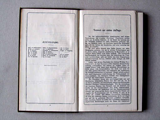 Perthes Atlas antiquus (1931)
Afkortingen, voorwoord / Abbreviations, preface