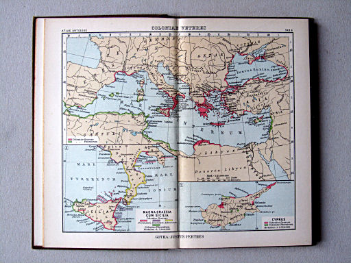 Perthes Atlas antiquus (1931)
6. Coloniae veteres