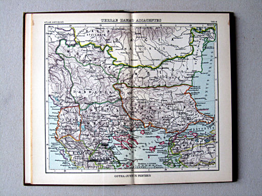 Perthes Atlas antiquus (1931)
10. Terrae Haemo adiacentes