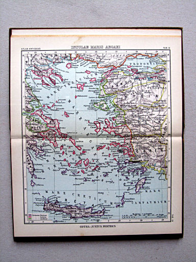 Perthes Atlas antiquus (1931)
12. Insulae Maris Aegaei