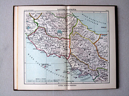 Perthes Atlas antiquus (1931)
15. Latium, Campania