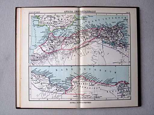 Perthes Atlas antiquus (1931)
18. Africa septentrionalis