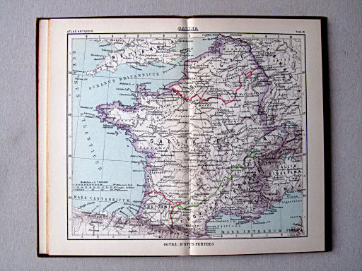 Perthes Atlas antiquus (1931)
19. Gallia
