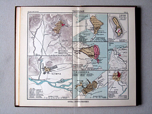 Perthes Atlas antiquus (1931)
24. Tabellae