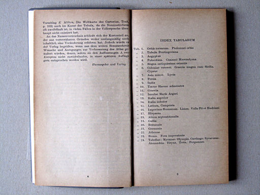 Haack, Die Welt der Antike (1958)
Voorwoord 2, inhoudsopgave / Preface 2, table of contents