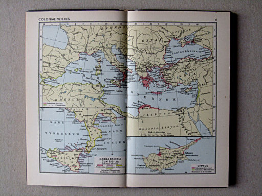 Haack, Die Welt der Antike (1958)
6. Coloniae veteres