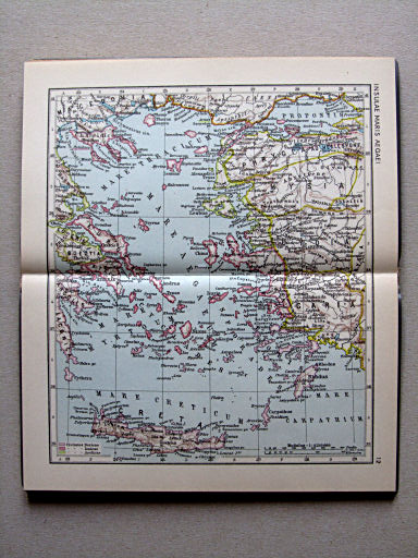 Haack, Die Welt der Antike (1958)
12. Insulae Maris Aegaei