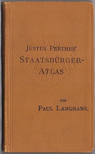 Perthes' Staatsbürger-Atlas (1896)
Voorkant band