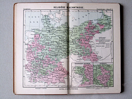 Perthes' Staatsbürger-Atlas (1896)
2. Religiöse Bekenntnisse