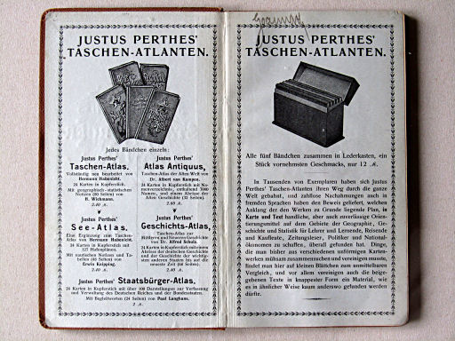 Perthes' Staatsbürger-Atlas (1904)
Schutblad voorin / Front endpaper
