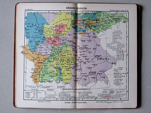 Perthes' Staatsbürger-Atlas (1904)
14. Höhere Schulen (Süden)