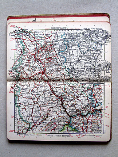 Taschen-Atlas vom Deutschen Reich (1914)
11. Rheinland