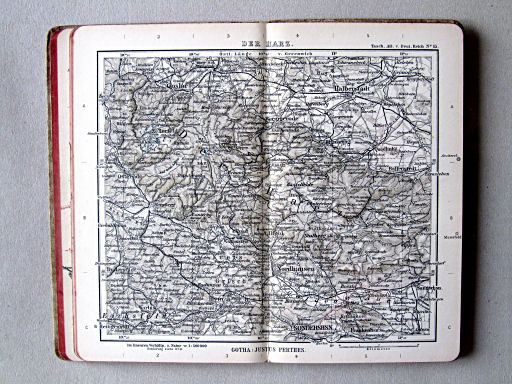 Taschen-Atlas vom Deutschen Reich (1914)
15. Der Harz