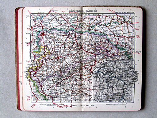Taschen-Atlas vom Deutschen Reich (1914)
17. Königreich Sachsen