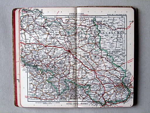 Taschen-Atlas vom Deutschen Reich (1914)
18. Schlesien