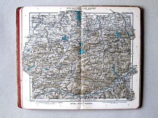 Taschen-Atlas vom Deutschen Reich (1914)
24. Die Bayrischen Alpen