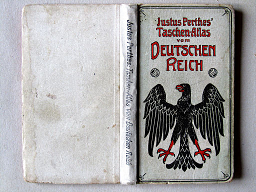 Taschen-Atlas vom Deutschen Reich (1922)
Band / Binding