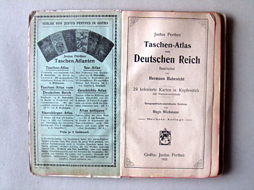 Taschen-Atlas vom Deutschen Reich (1922)
x