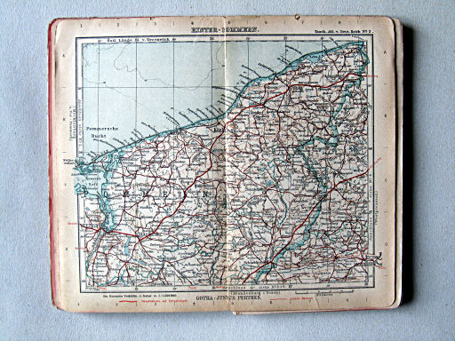 Taschen-Atlas vom Deutschen Reich (1922)
3. Hinter-Pommern